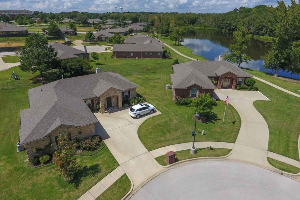 Meadow Lake | Aerial View of Homes